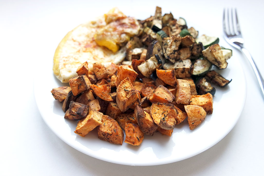 Süßkartoffelwürfel Süßkartoffelwürfel