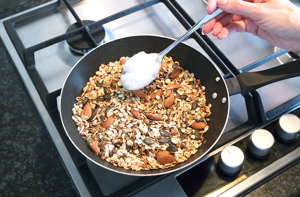 5-Minuten-Pfannen Knuspermüsli