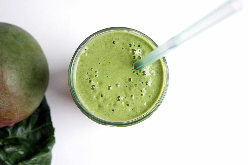 smoothie grün gesund clean eating blog