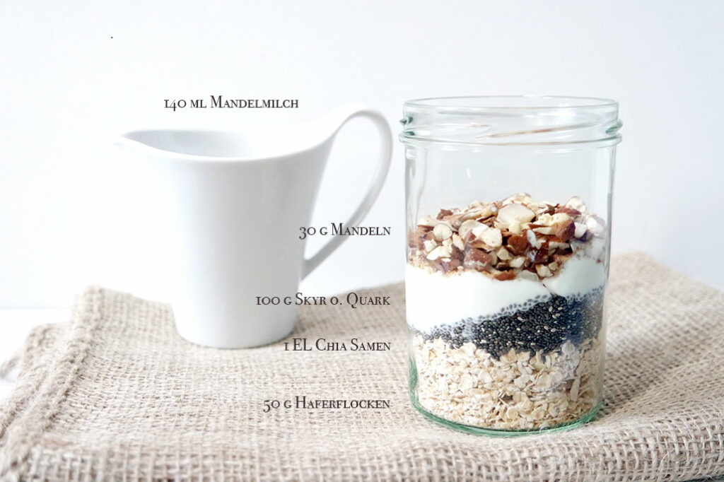 overnight oats gesund frühstück clean eating blog
