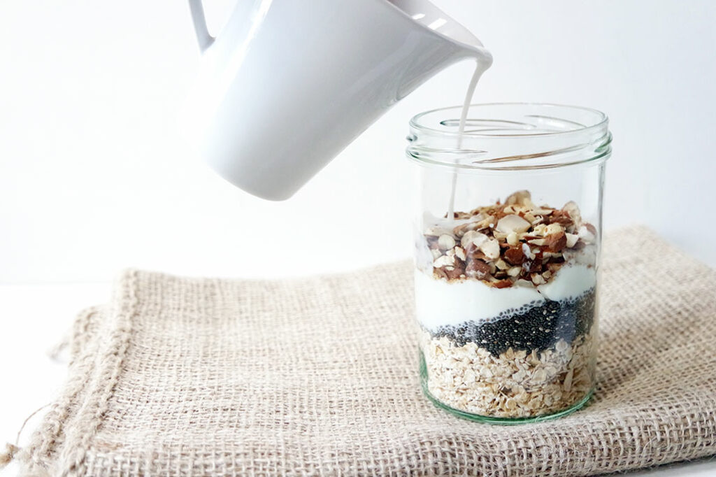 overnight oats gesund frühstück clean eating blog