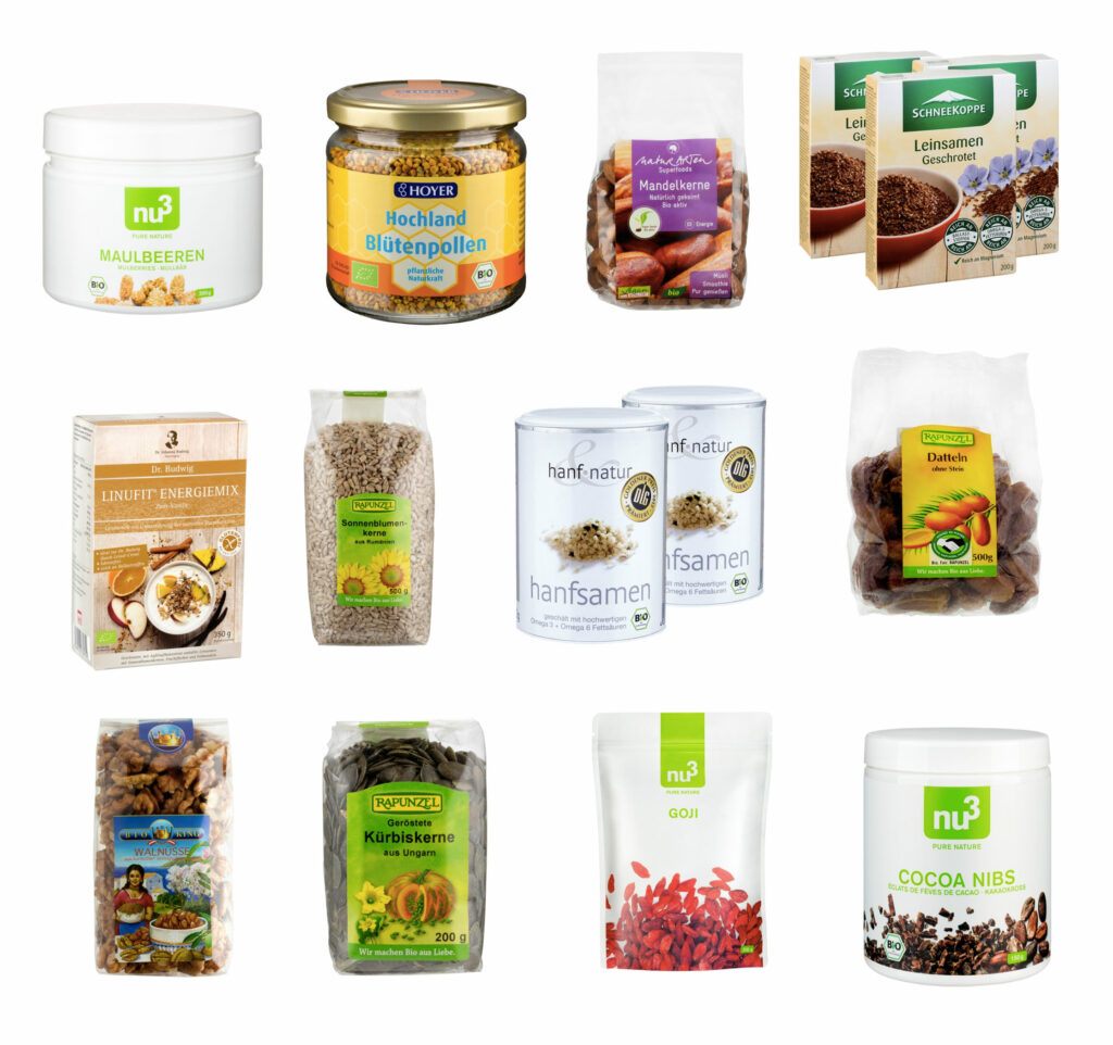 clean eating snack magerquark toppings