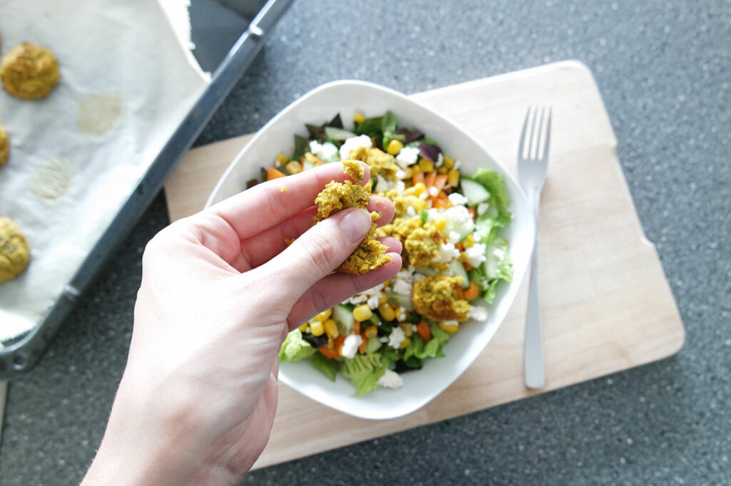 kitchenaid salat kichererbsen clean eating blog rezept