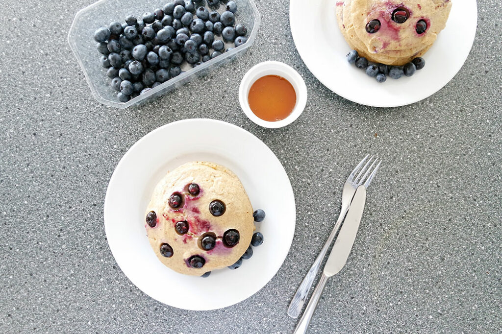 griechischer Joghurt pancakes blabbered gesundes frühstück clean eating