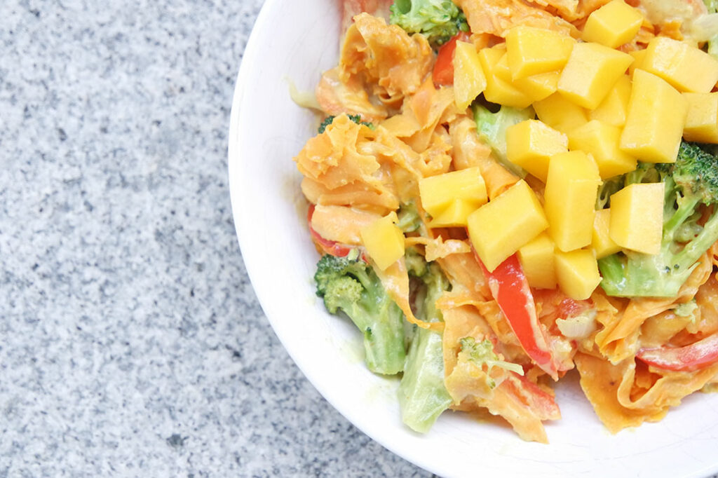 thai süßkartoffel schale gesund clean eating blog rezept