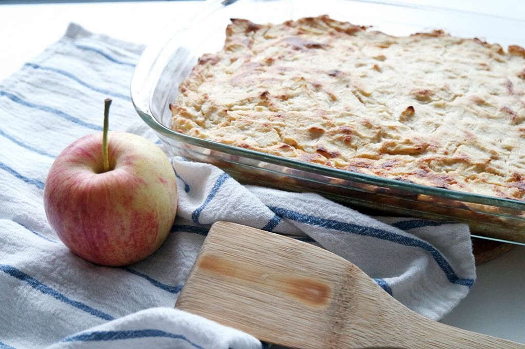 quarkauflauf gesund rezept clean eating blog 