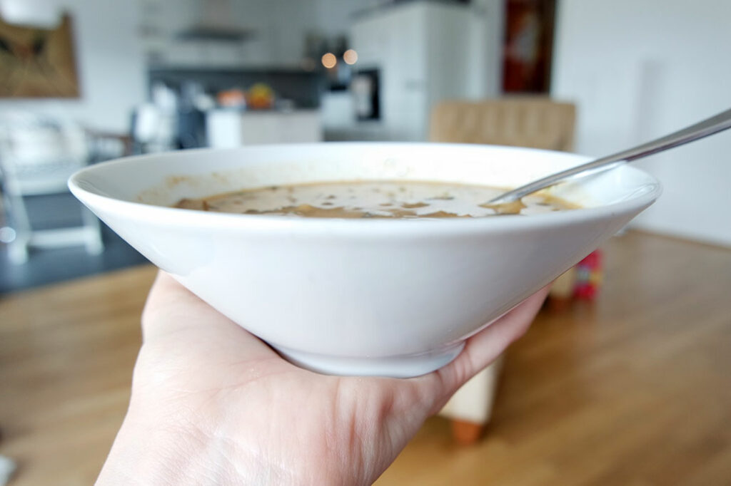 pilzsuppe gesund clean eating blog