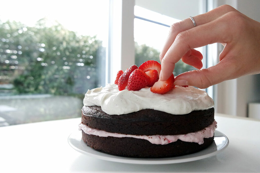 beerentorte clean eating blog