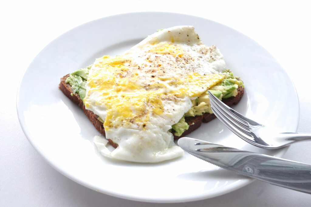 spiegelei snack clean eating blog gesund