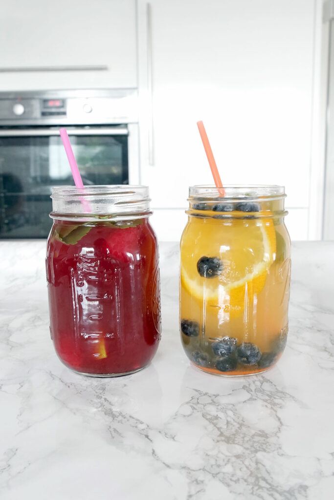 infused water clean eating summer drink blog