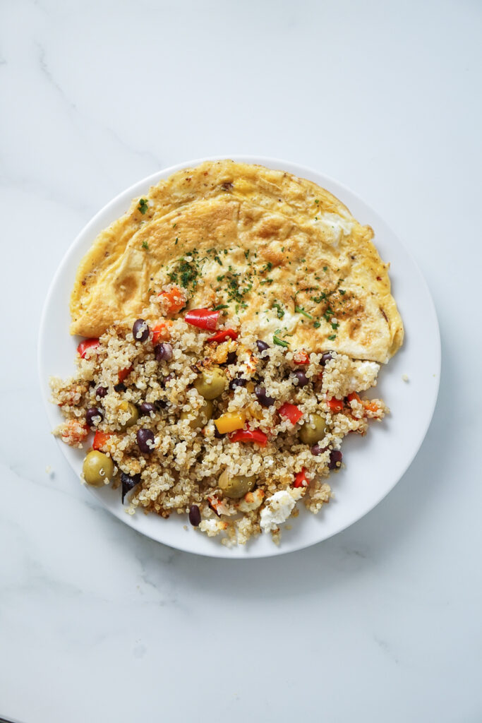 Mediterran Gebackenes Quinoa