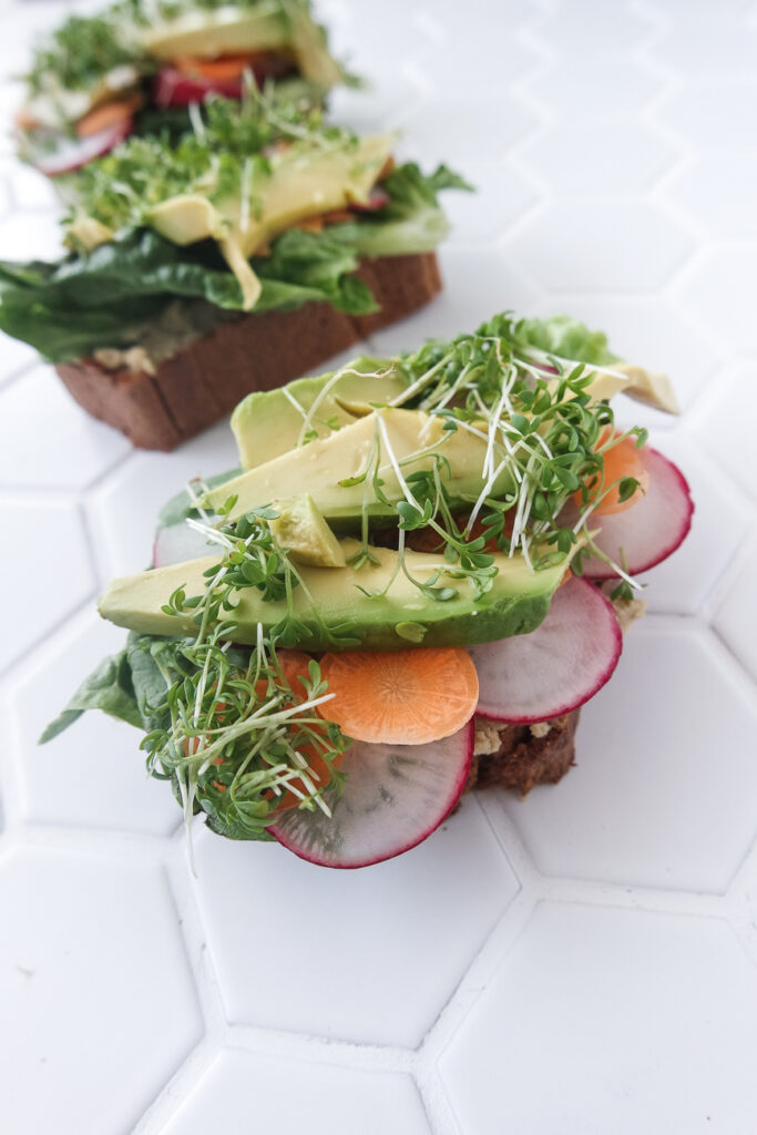 schnelle sandwiches mittagessen gesund mitnehmen Arbeit 