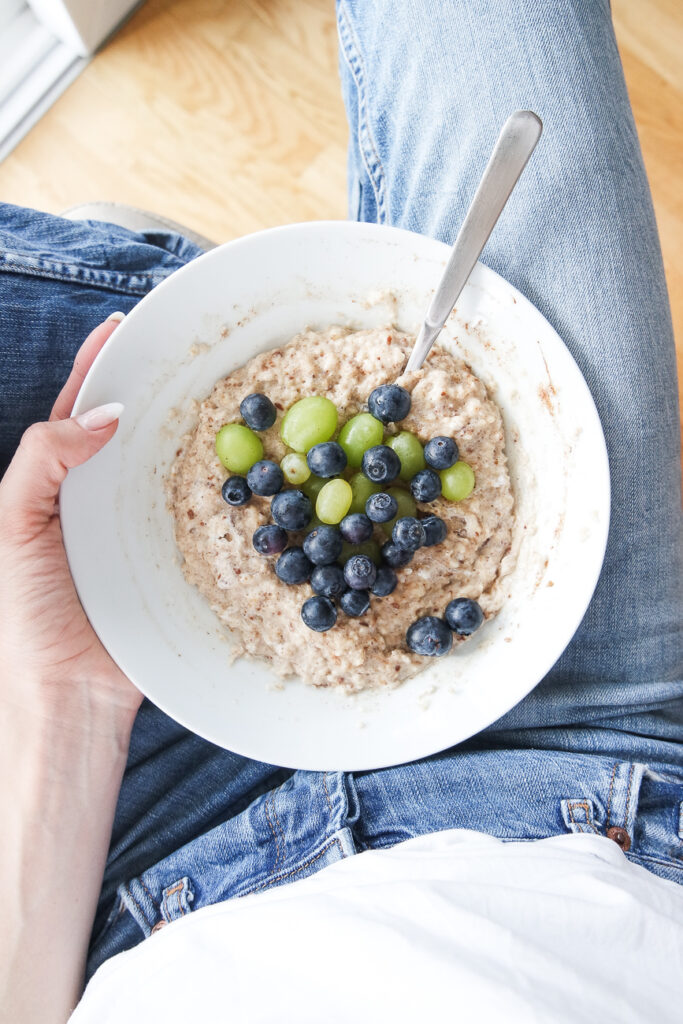 oatmeal lecker gesund clean eating frühstück