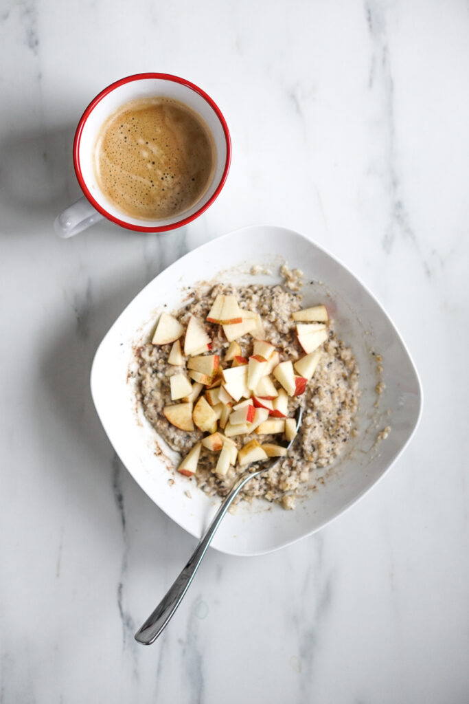 gesundes frühstück clean eating oatmeal abnehmen 