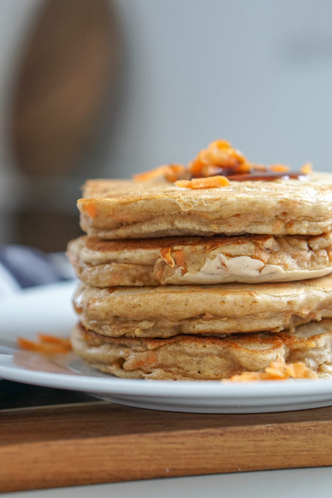 Aldi sued kochchallenge oster brunch gesund Möhren pancakes