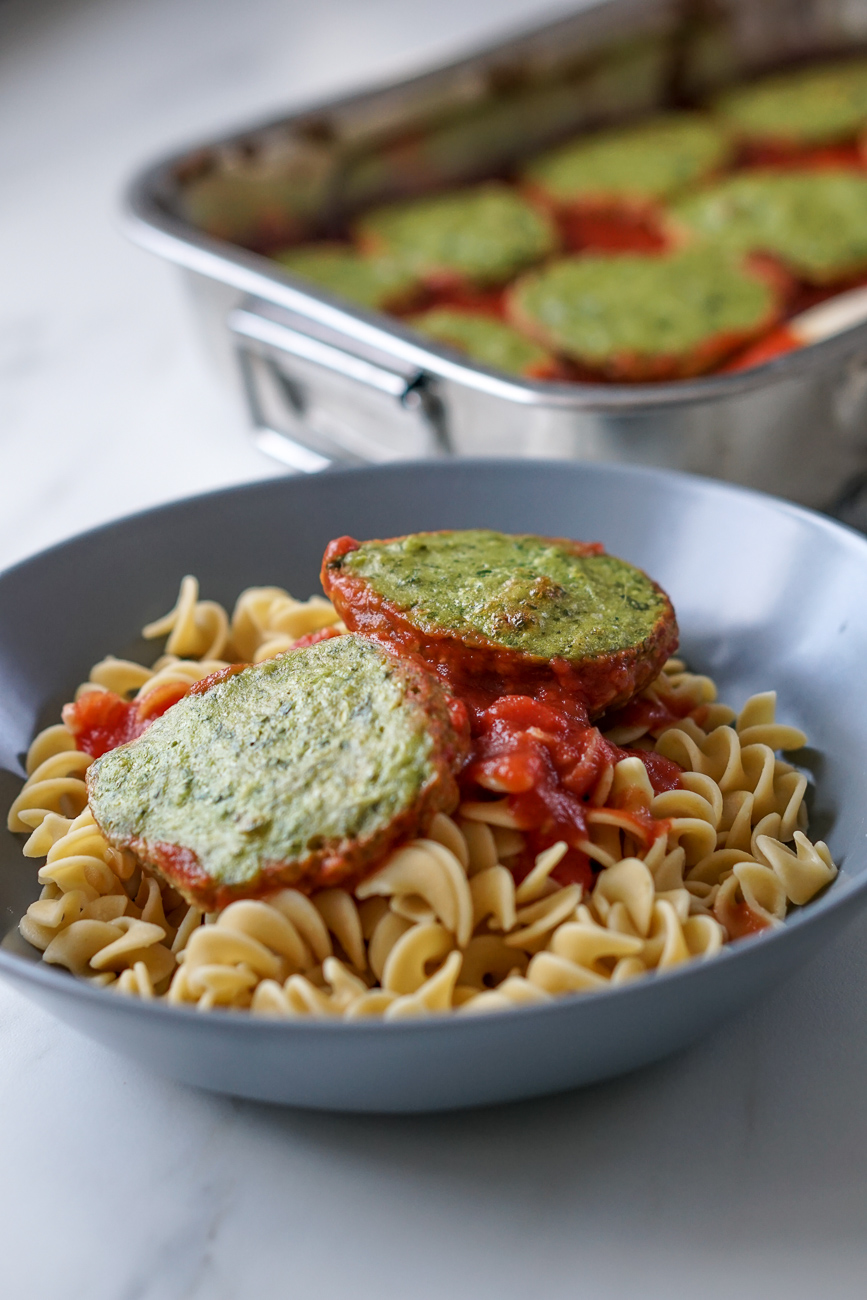 Spinatbällchen vegetarisch Hauptspeise gesund 