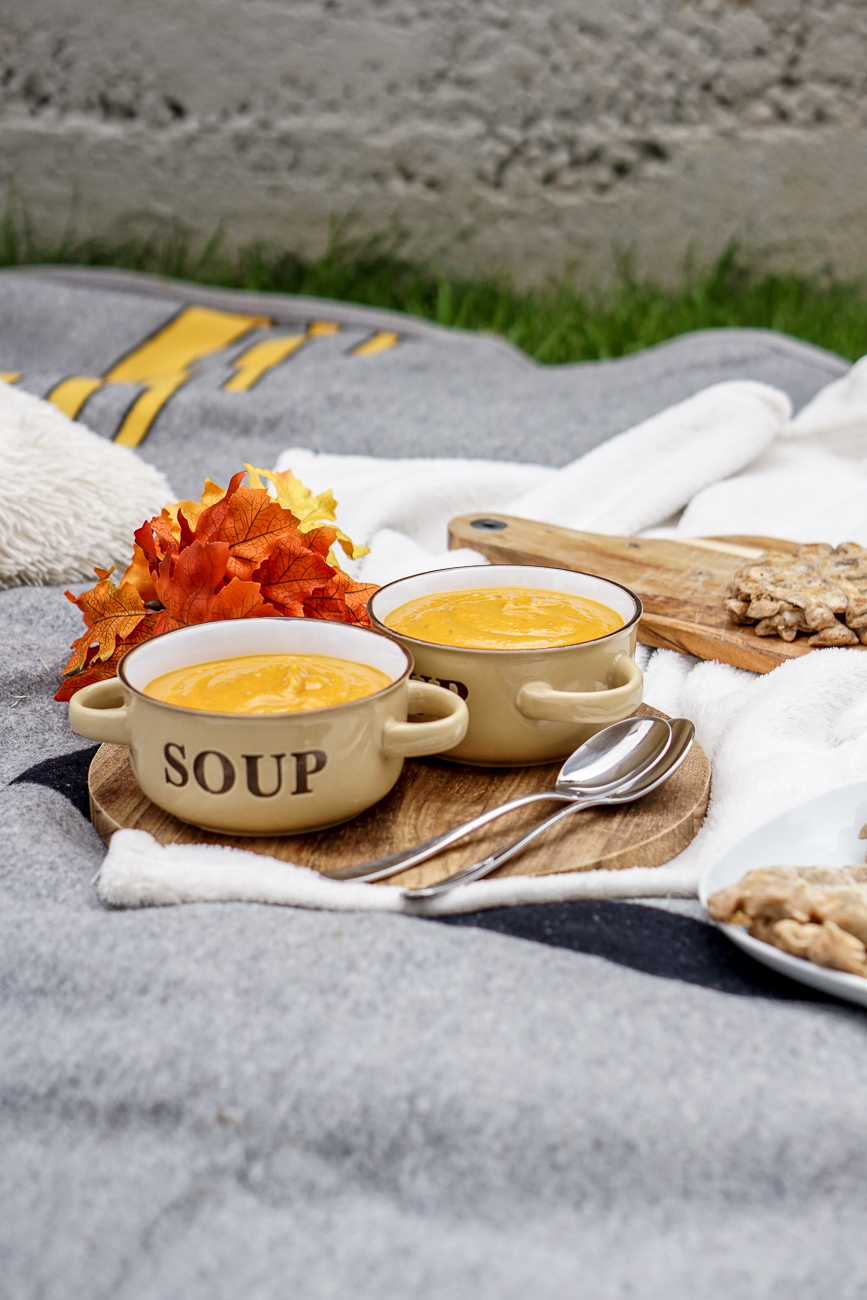 Aldi sued kochchallenge Kürbis suppe gesund clean eating rezept