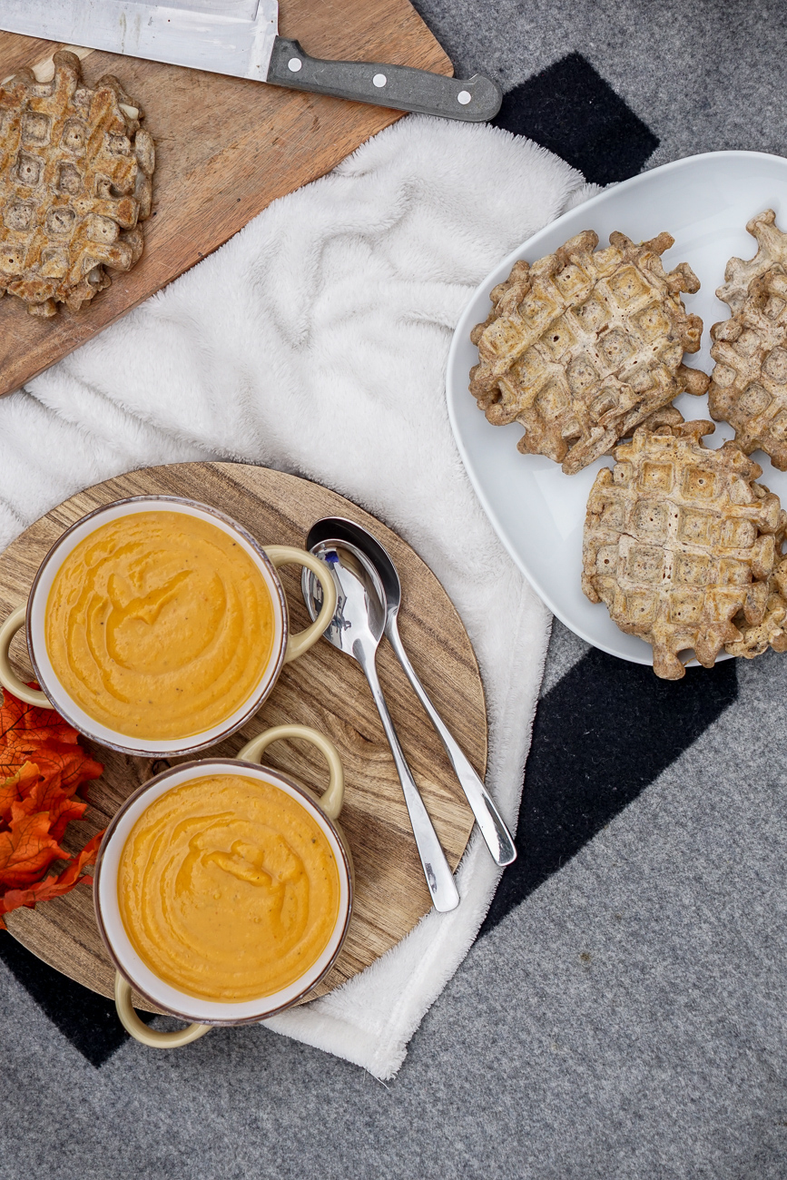 Aldi sued kochchallenge Kürbis suppe gesund clean eating rezept