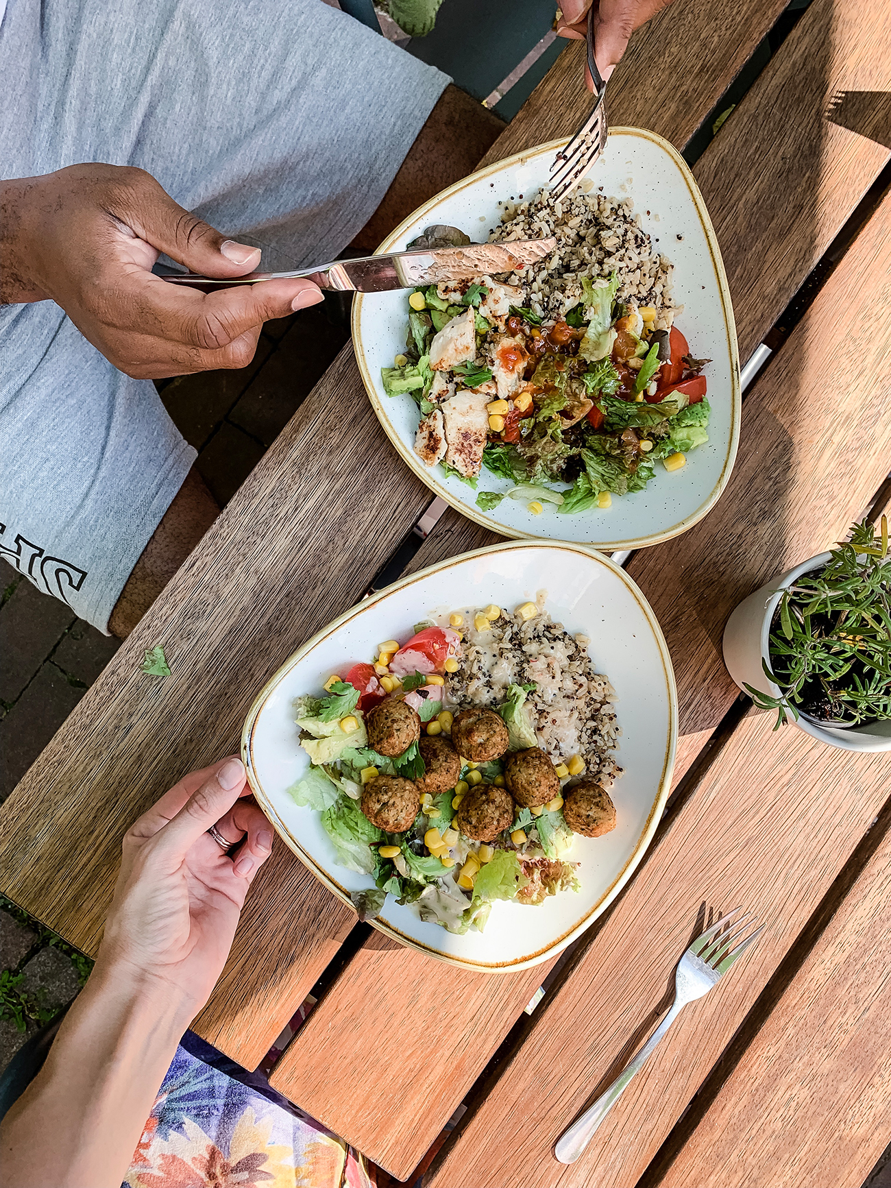 gesund auswärts in restaurants essen gehen 