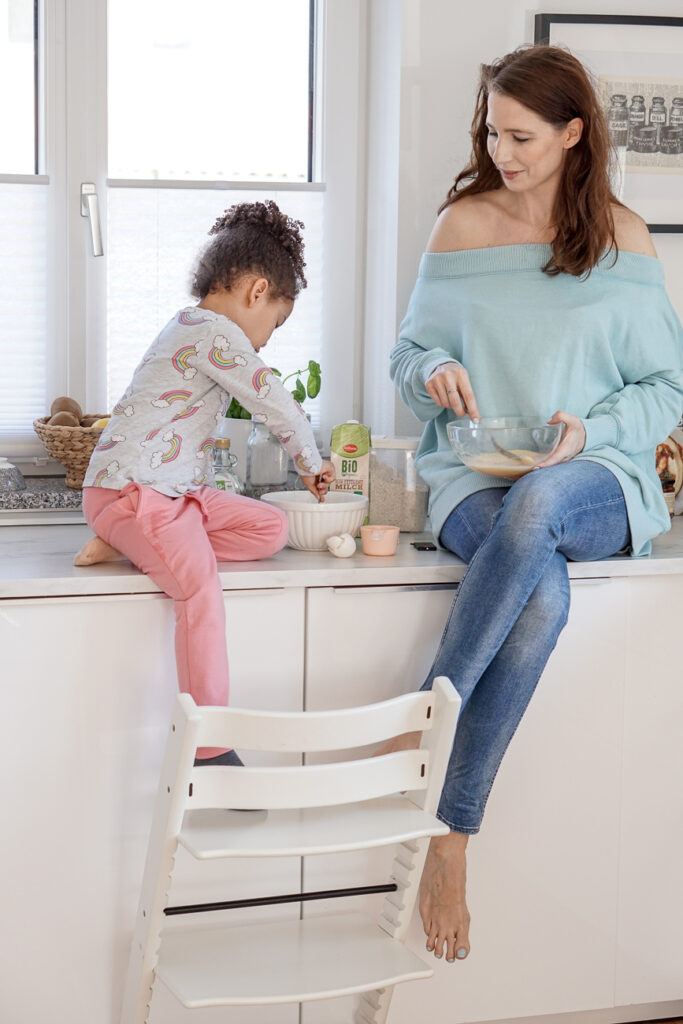stressfrei backen mit Kleinkindern