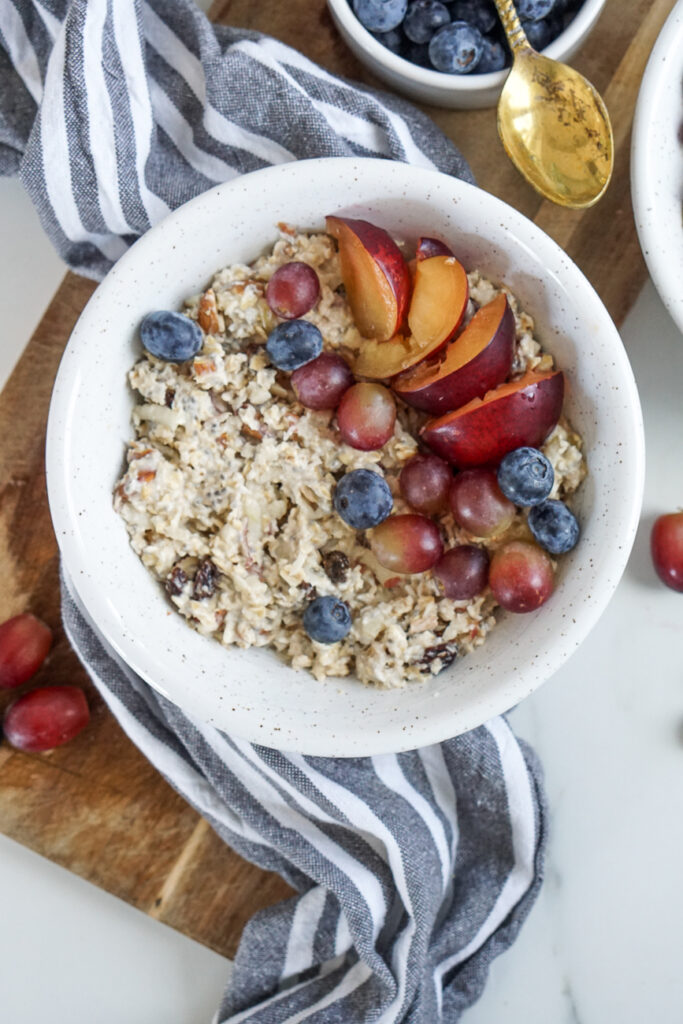 Bircher Müsli gesunde version Rezept clean eating